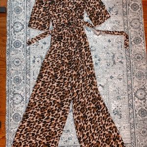 Cheetah romper
